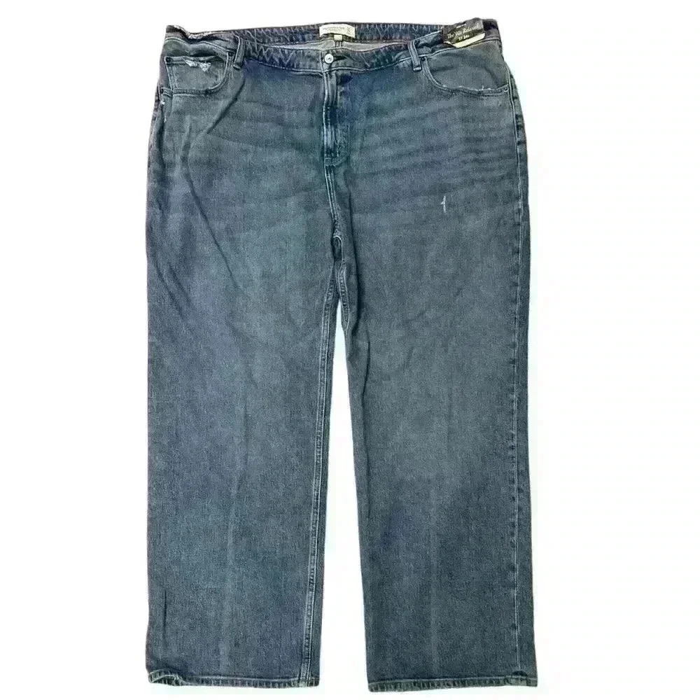 NWT Abercrombie & Fitch 90’s Relaxed Jeans Plus Size 37 - Picture 2 of 5
